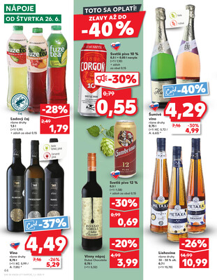 Kaufland 26.6. - 2.7. - Kaufland Poprad - Jiřího Wolkera