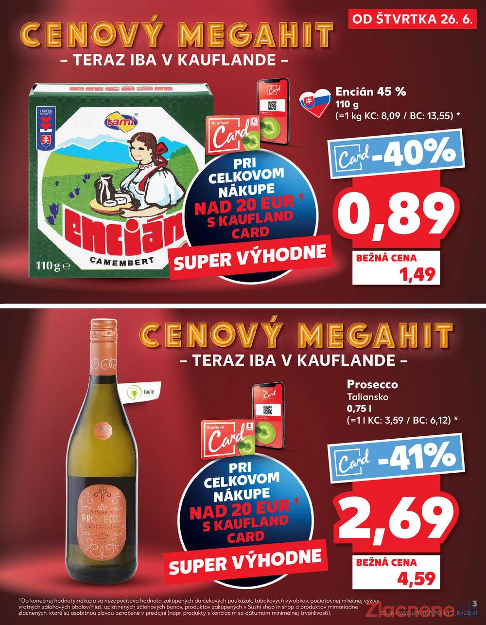 Leták Kaufland - Kaufland 26.6. - 2.7. - Kaufland Michalovce (Humenská cesta) - strana 3