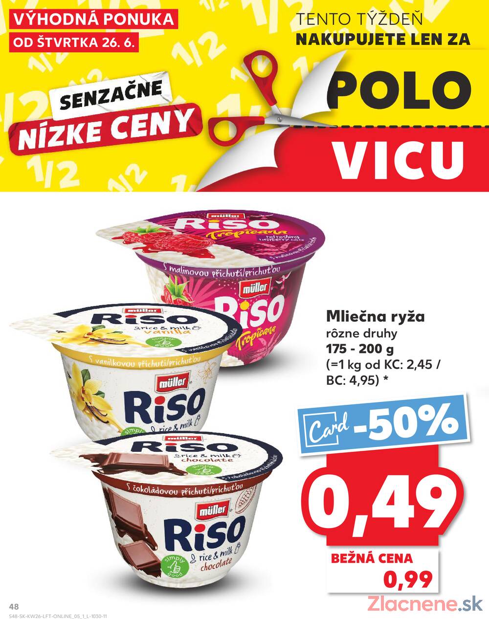 Leták Kaufland - Kaufland 26.6. - 2.7. - Kaufland Dunajská Streda - strana 48