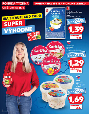 Kaufland 26.6. - 2.7. - Kaufland Prievidza