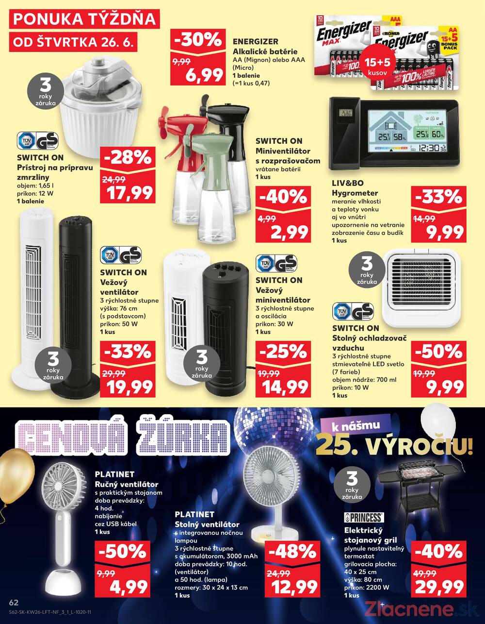 Leták Kaufland - Kaufland 26.6. - 2.7. - Kaufland Senec - strana 62