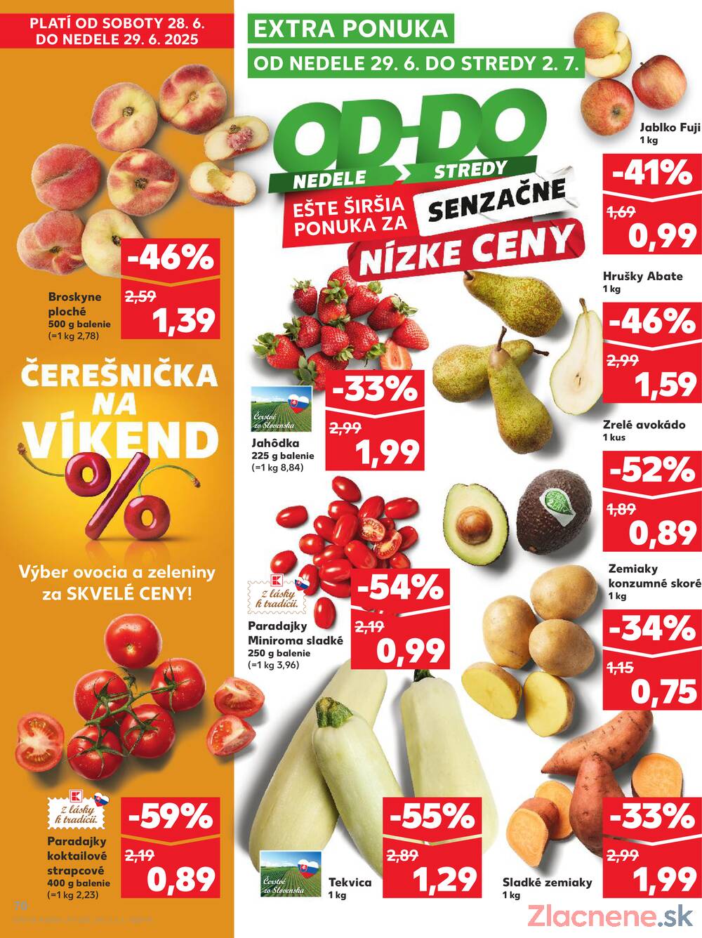 Leták Kaufland - Kaufland 26.6. - 2.7. - Kaufland Senec - strana 70