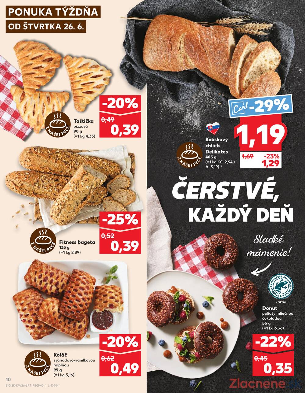 Leták Kaufland - Kaufland 26.6. - 2.7. - Kaufland Bratislava - Bory - strana 10