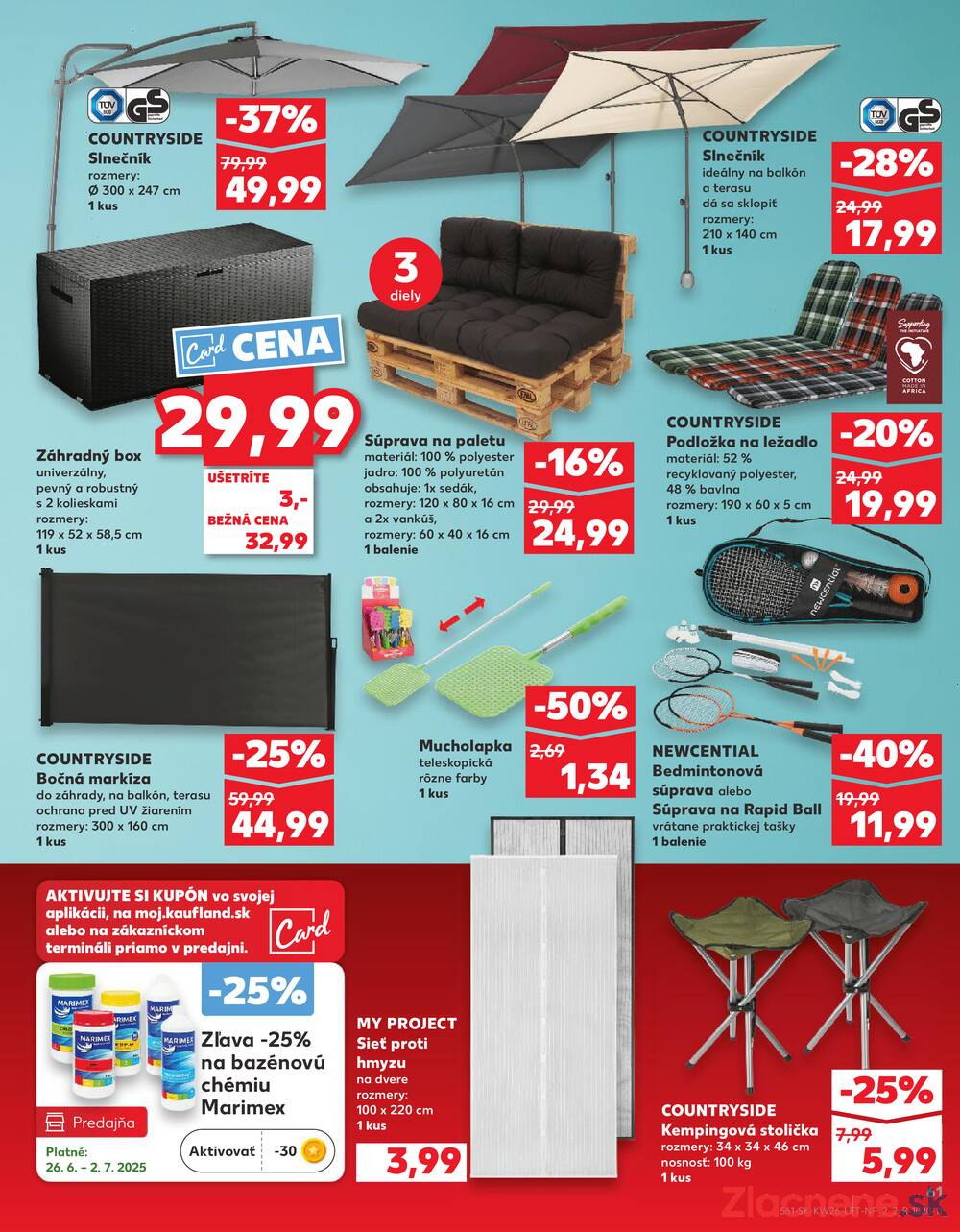 Leták Kaufland - Kaufland 26.6. - 2.7. - Kaufland Nitra-Chrenova - strana 61