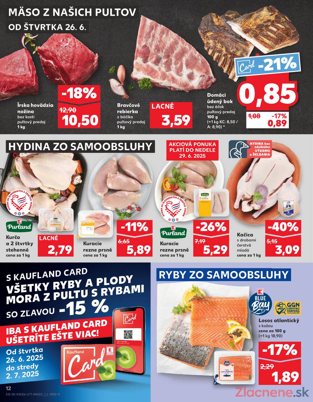 Leták Kaufland - Kaufland 26.6. - 2.7. - Kaufland (Harmincova, Bratislava - Dúbravka) - strana 12