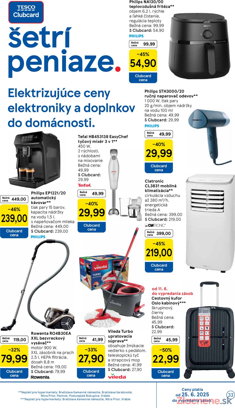 Leták Tesco - Tesco malé hypermarkety od 25.6. do 1.7.2025 - strana 33 Leták Tesco - Tesco malé hypermarkety od 25.6. do 1.7.2025 - strana 33