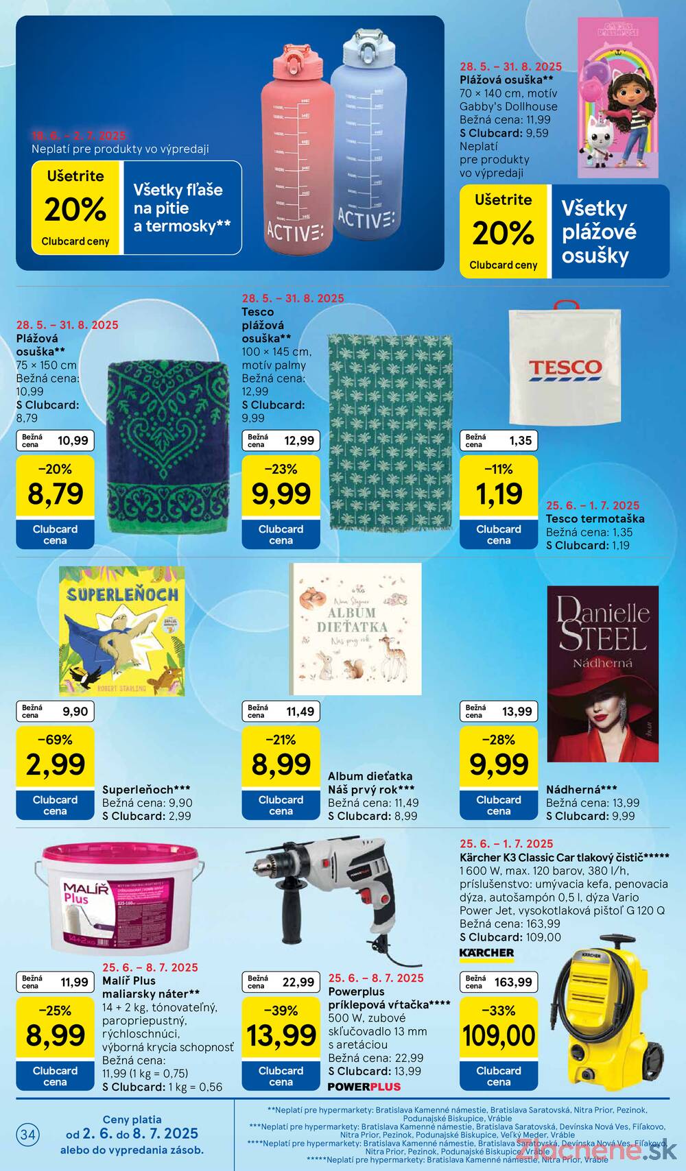 Leták Tesco - Tesco malé hypermarkety od 25.6. do 1.7.2025 - strana 34 Leták Tesco - Tesco malé hypermarkety od 25.6. do 1.7.2025 - strana 34