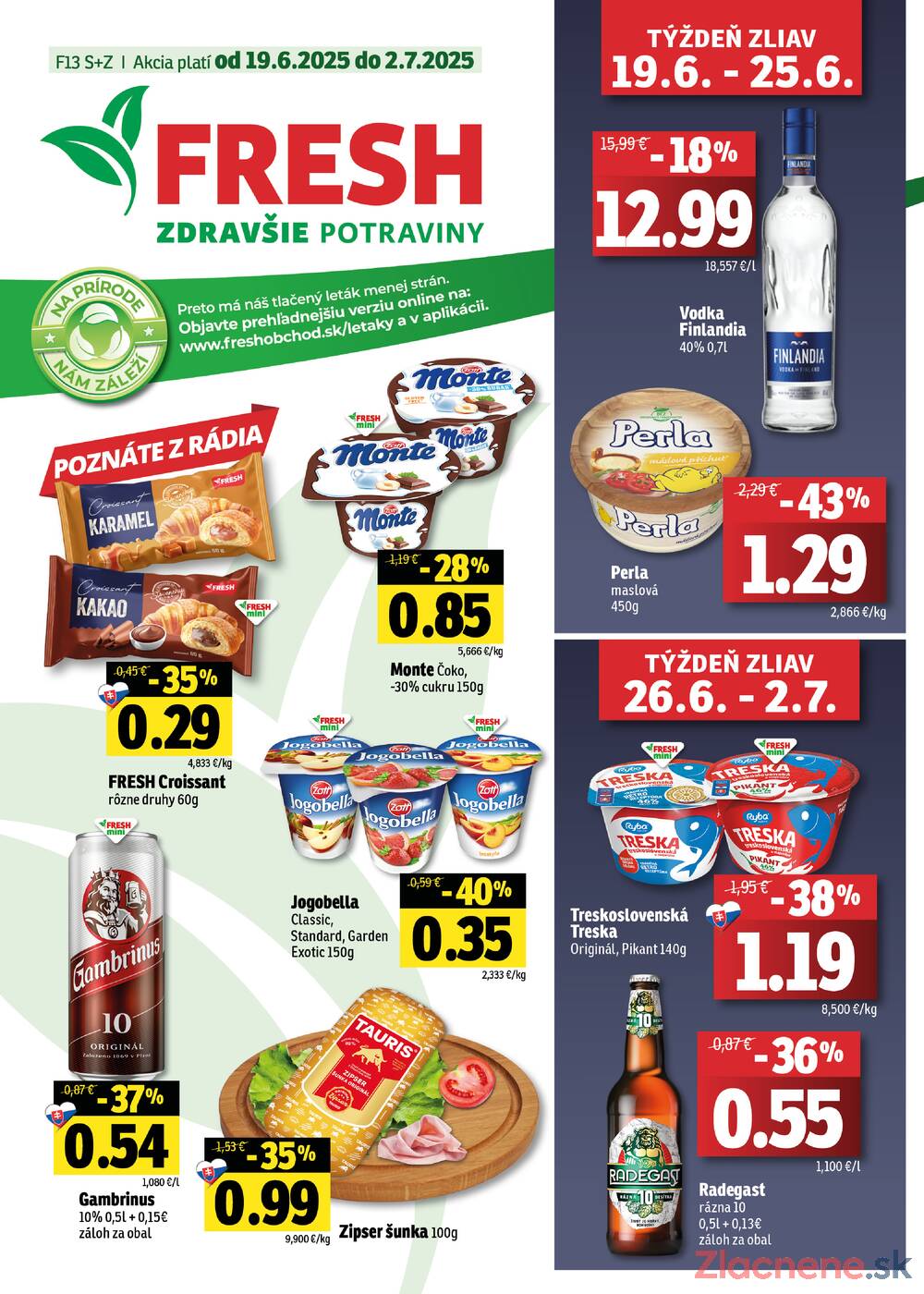 Leták Fresh - Fresh do 2.7. - strana 1