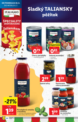 Leták Lidl
		  platný do 6.7.2025 - strana 22