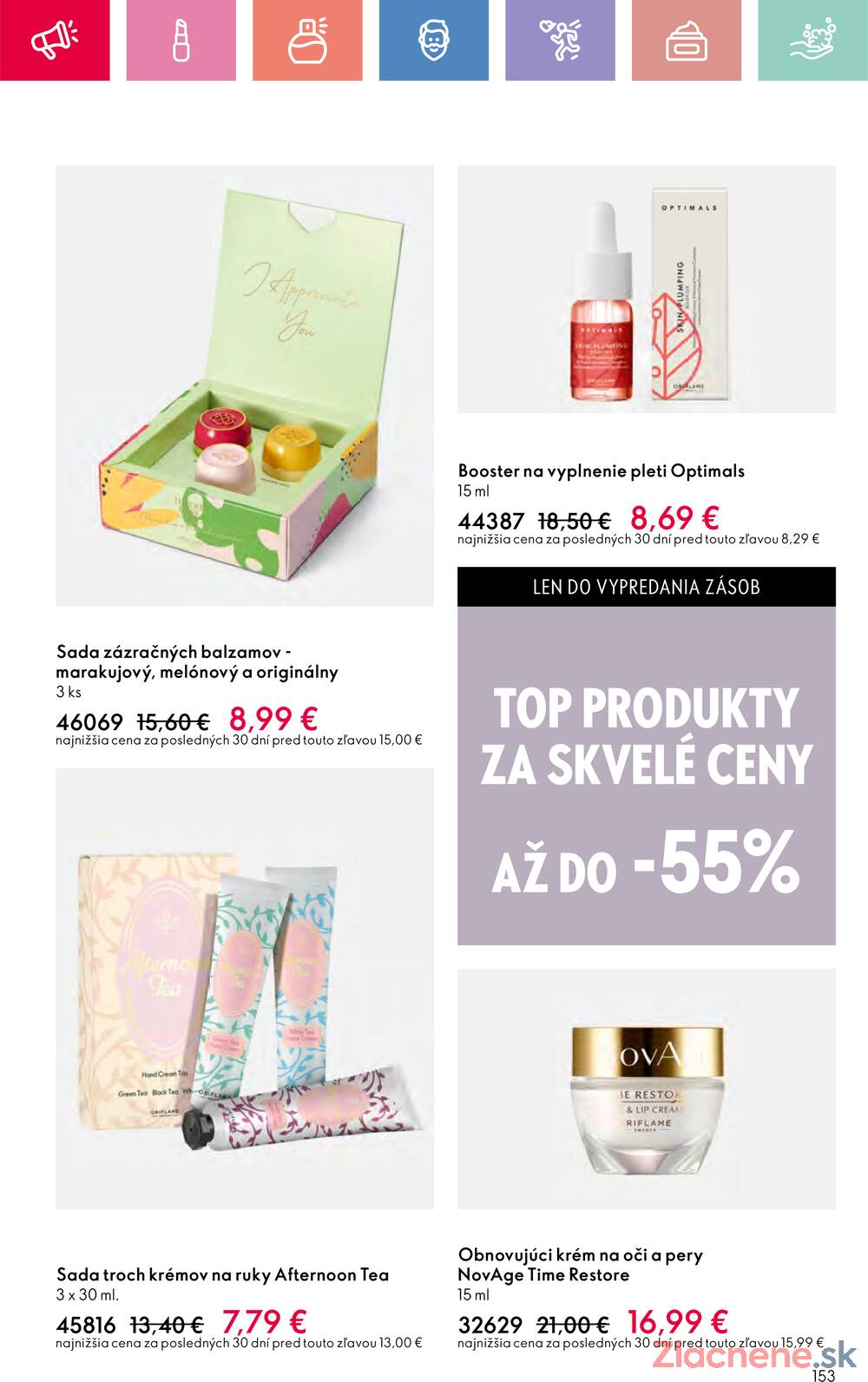 Leták Oriflame - Oriflame do 5.7. - strana 153