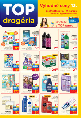 TOP drogerie : 1 leták