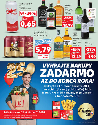 Kaufland 3.7. - 9.7. - Kaufland Tvrdošín