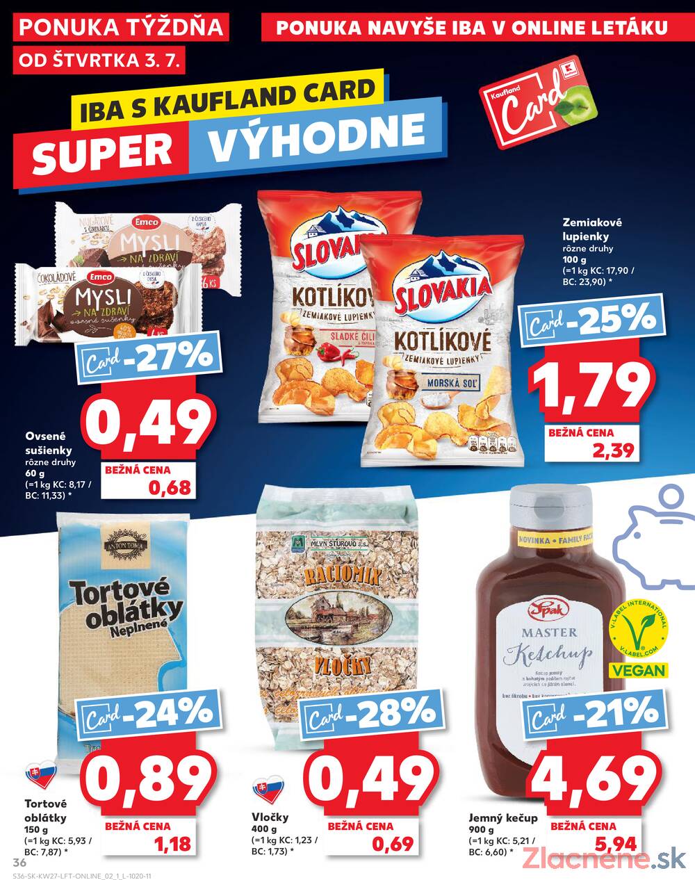Leták Kaufland - Kaufland 3.7. - 9.7. - Kaufland Bardejov - strana 36