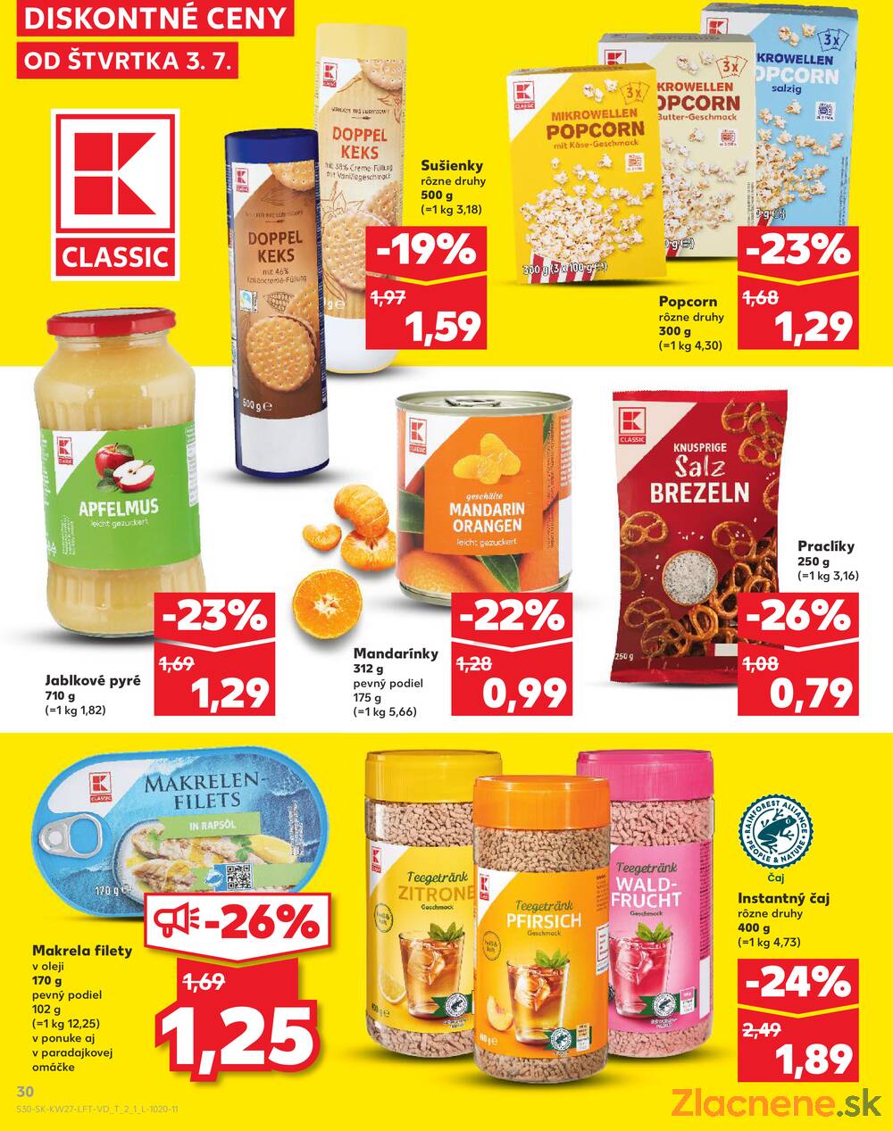 Leták Kaufland - Kaufland 3.7. - 9.7. - Kaufland Stará Ľubovňa - strana 30