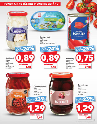 Kaufland 3.7. - 9.7. - Kaufland Stará Ľubovňa