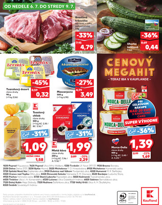 Kaufland 3.7. - 9.7. - Kaufland Stará Ľubovňa