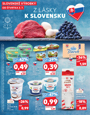 Kaufland 3.7. - 9.7. - Kaufland Lučenec