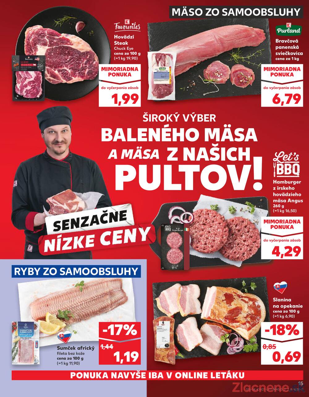 Leták Kaufland - Kaufland 3.7. - 9.7. - Kaufland Poprad - Jiřího Wolkera - strana 15