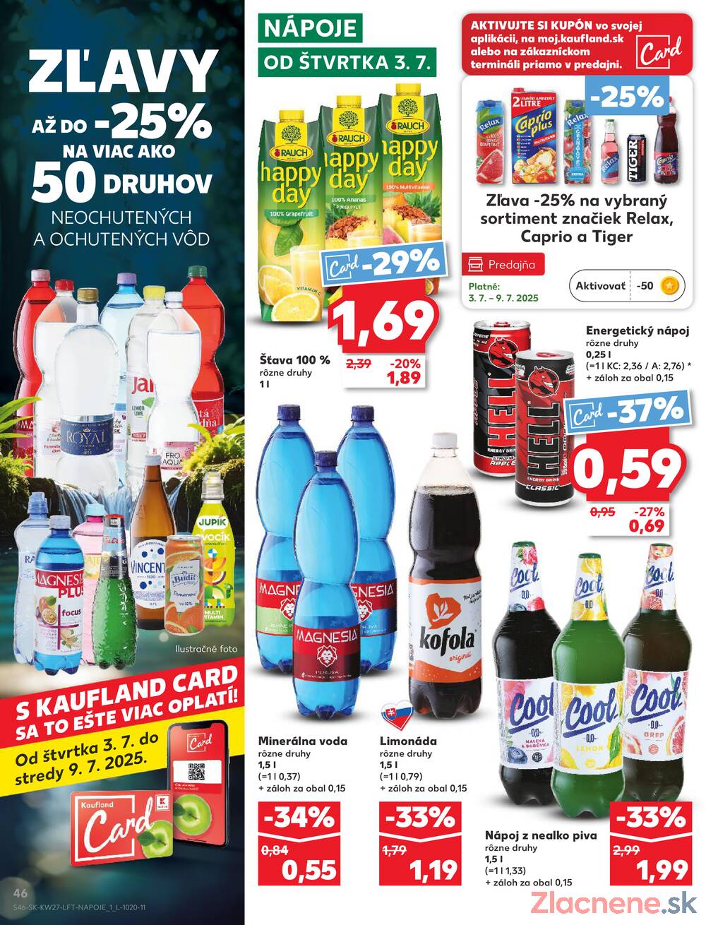 Leták Kaufland - Kaufland 3.7. - 9.7. - Kaufland Poprad - Jiřího Wolkera - strana 46