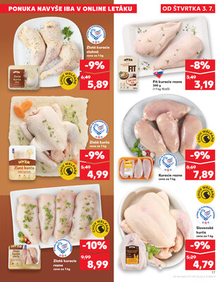 Kaufland 3.7. - 9.7. - Kaufland Poprad - Jiřího Wolkera