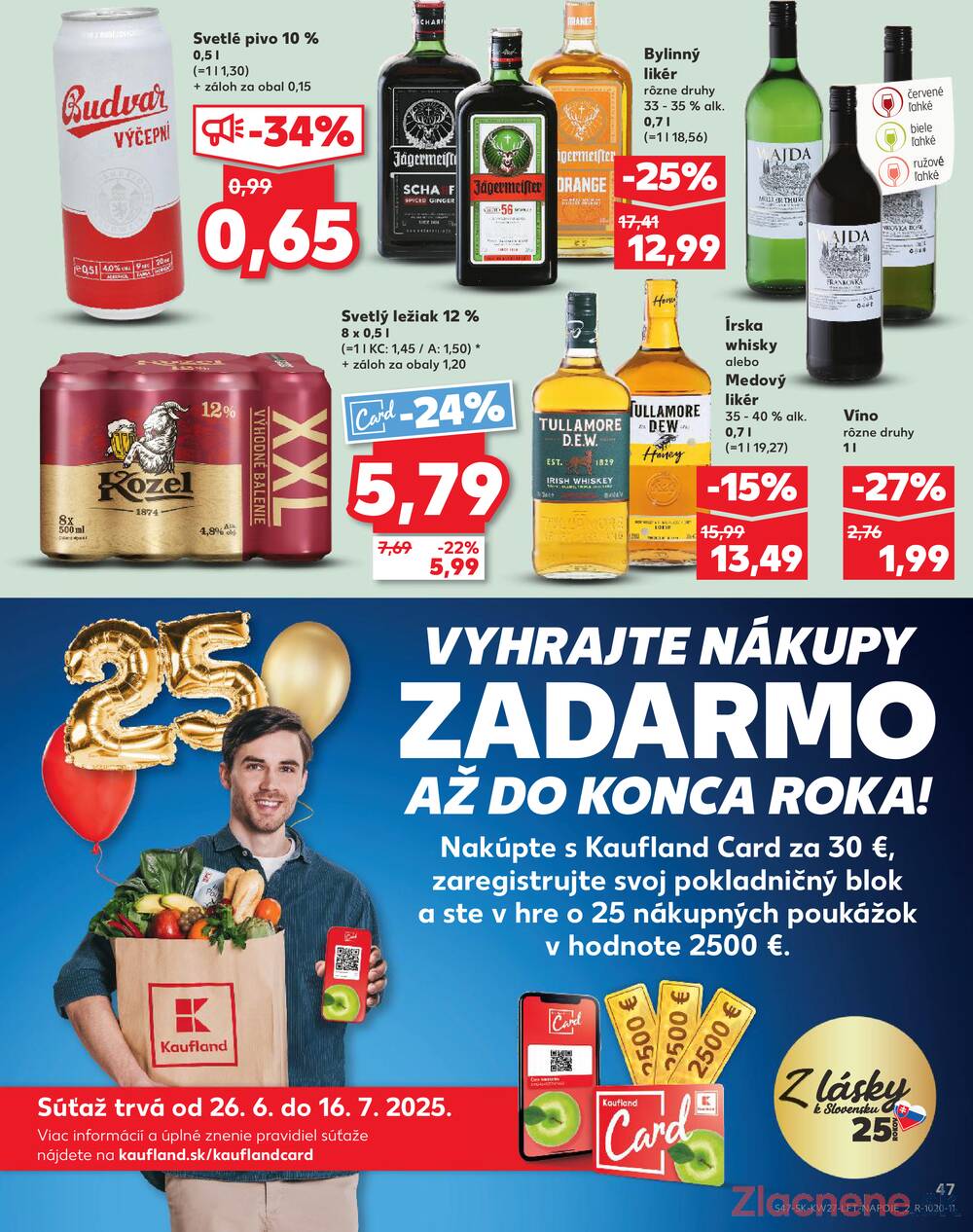Leták Kaufland - Kaufland 3.7. - 9.7. - Kaufland Galanta - strana 47