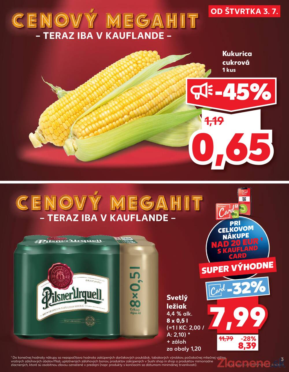 Leták Kaufland - Kaufland 3.7. - 9.7. - Kaufland Sereď - strana 3