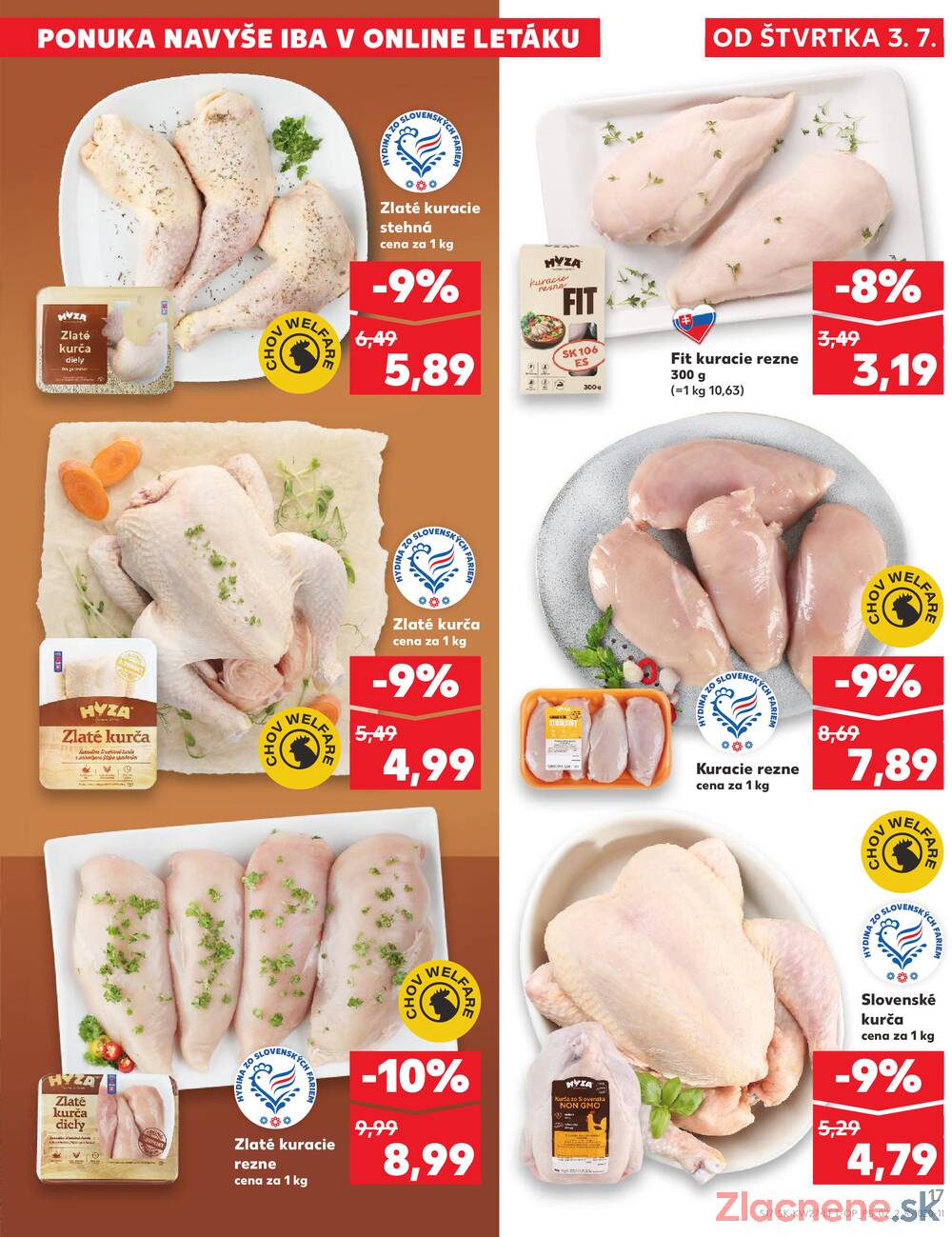 Leták Kaufland - Kaufland 3.7. - 9.7. - Kaufland Zlaté Moravce - strana 17