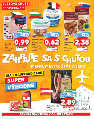 Kaufland 3.7. - 9.7. - Kaufland Bratislava - Rača