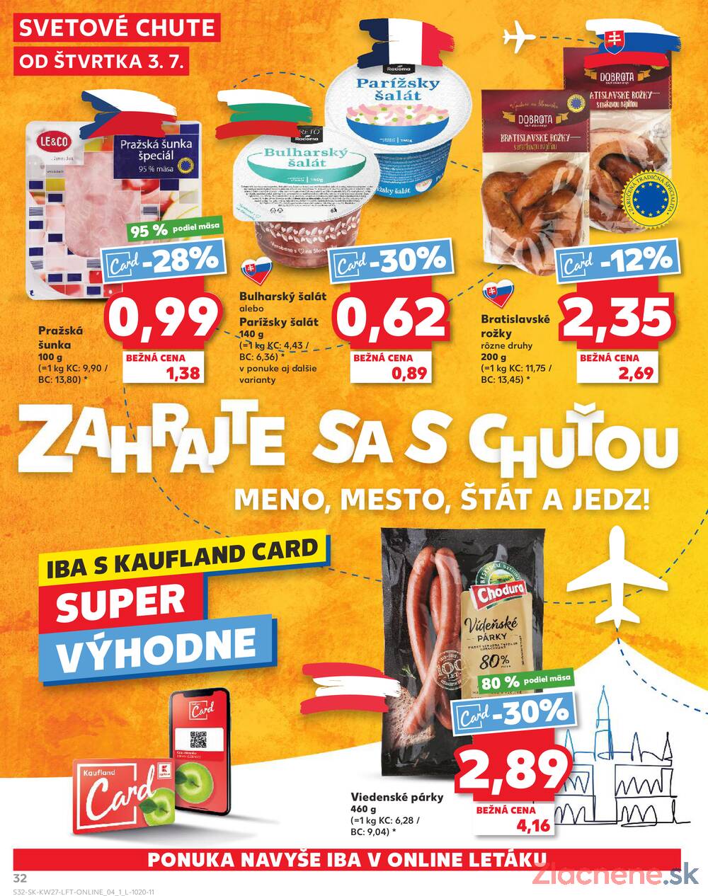 Leták Kaufland - Kaufland 3.7. - 9.7. - Kaufland Topoľčany-Krušovce - strana 32