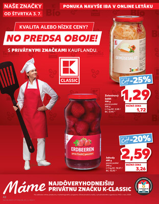 Kaufland 3.7. - 9.7. - Kaufland Topoľčany-Krušovce