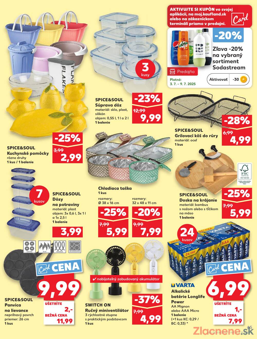 Leták Kaufland - Kaufland 3.7. - 9.7. - Kaufland Prešov - Ľubotice - strana 65