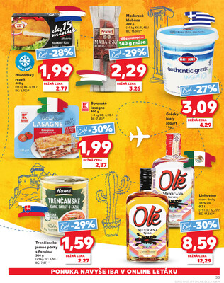 Kaufland 3.7. - 9.7. - Kaufland Prešov - Ľubotice