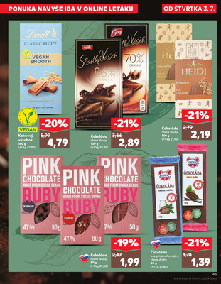 Kaufland 3.7. - 9.7. - Kaufland Prešov - Ľubotice