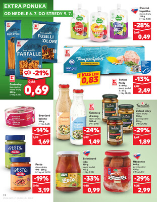 Kaufland 3.7. - 9.7. - Kaufland Prešov - Ľubotice