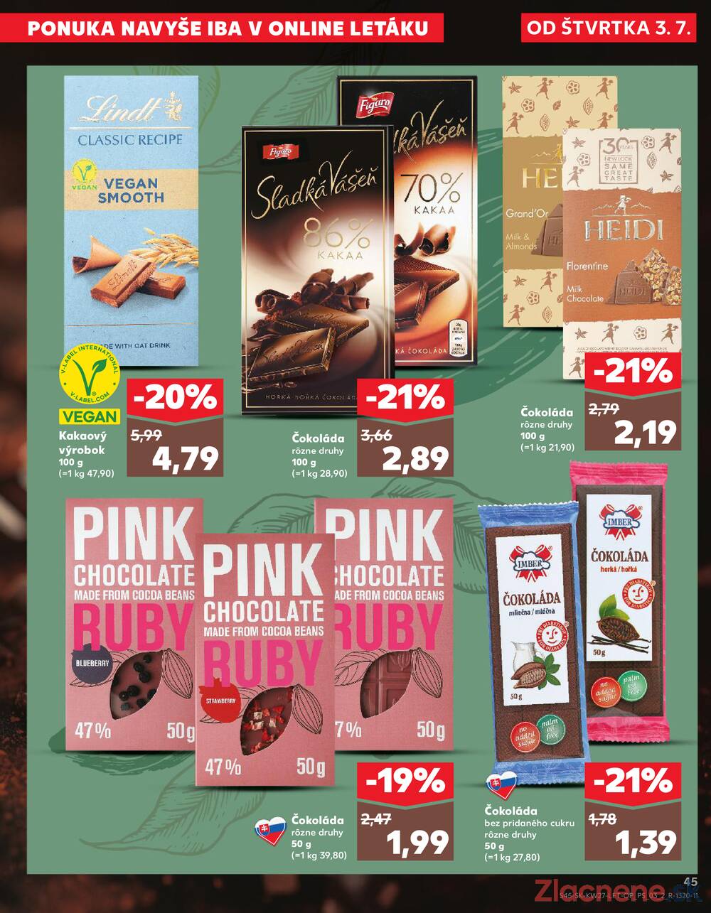Leták Kaufland - Kaufland 3.7. - 9.7. - Kaufland Žilina - strana 45