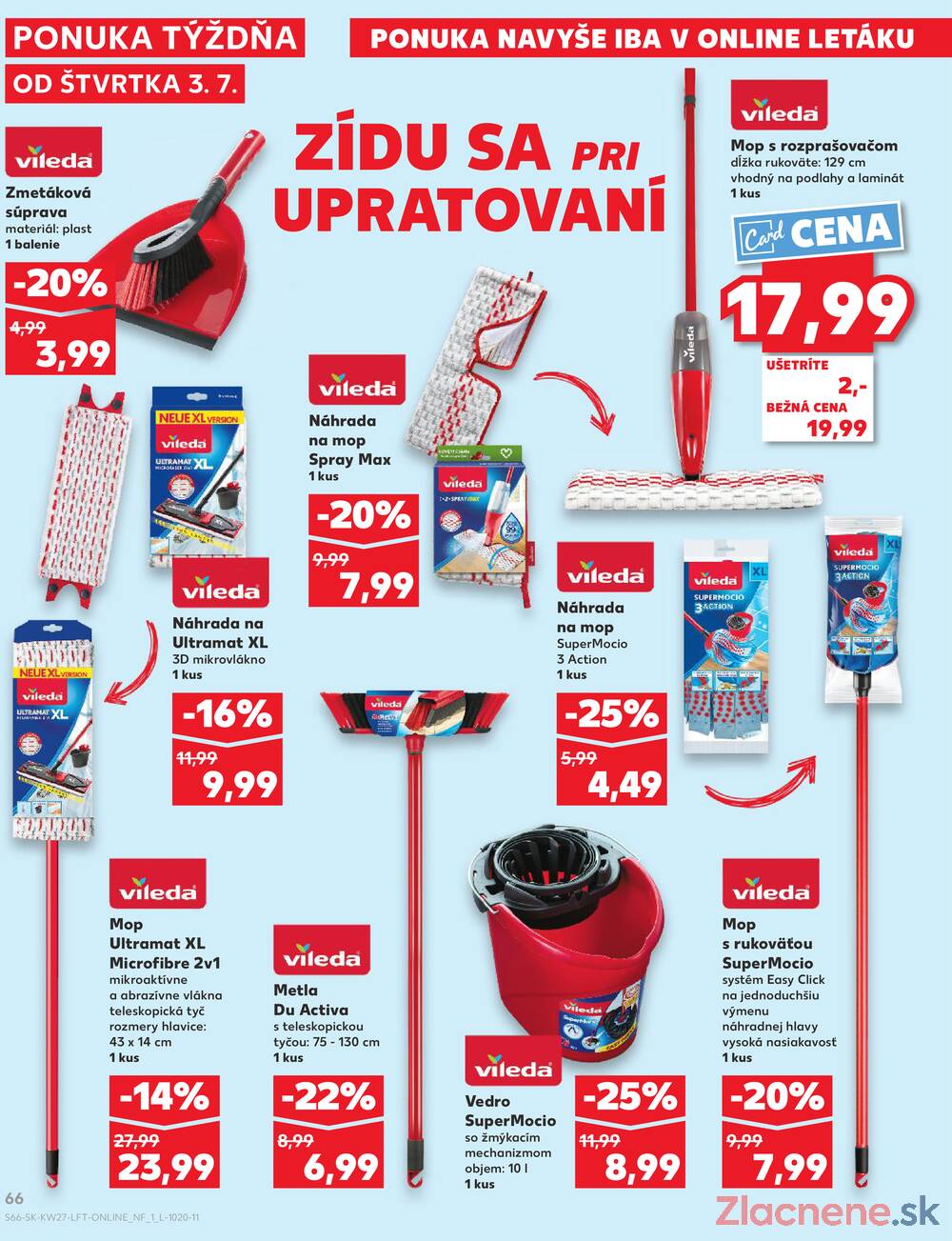 Leták Kaufland - Kaufland 3.7. - 9.7. - Kaufland Levice - strana 66