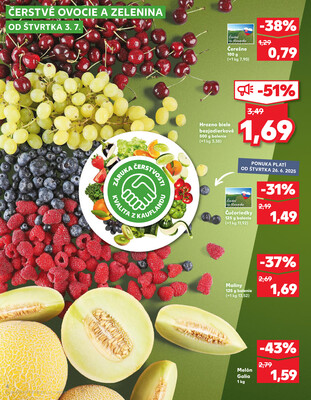 Kaufland 3.7. - 9.7. - Kaufland Levice