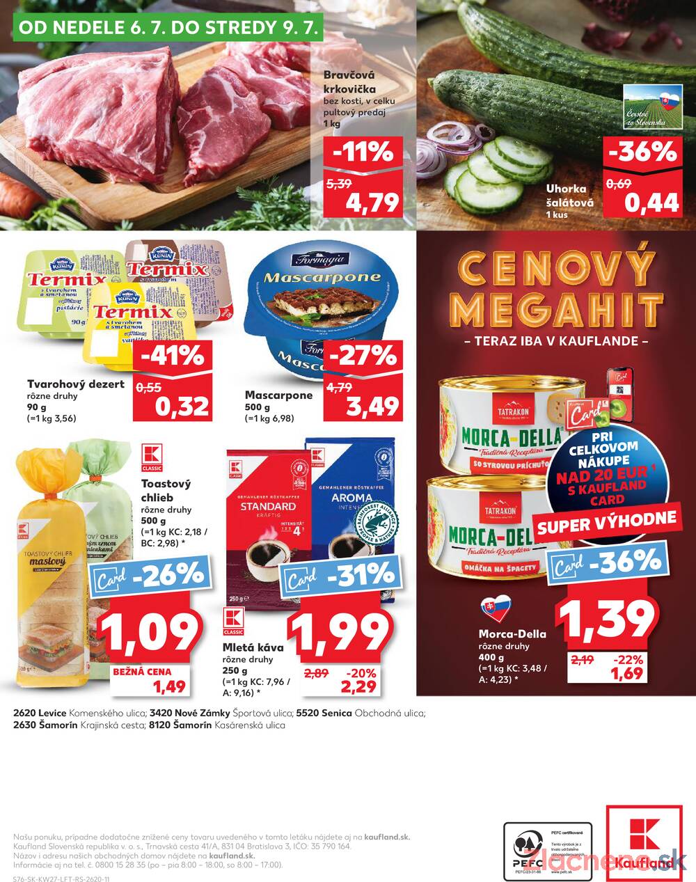 Leták Kaufland - Kaufland 3.7. - 9.7. - Kaufland Nové Zámky - strana 76