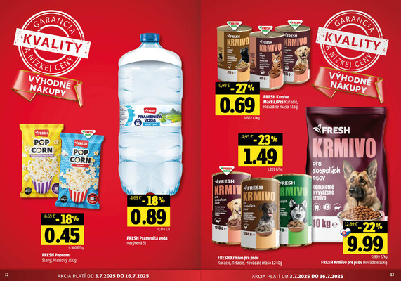 Leták Fresh
		  platný do 16.7.2025 - strana 7