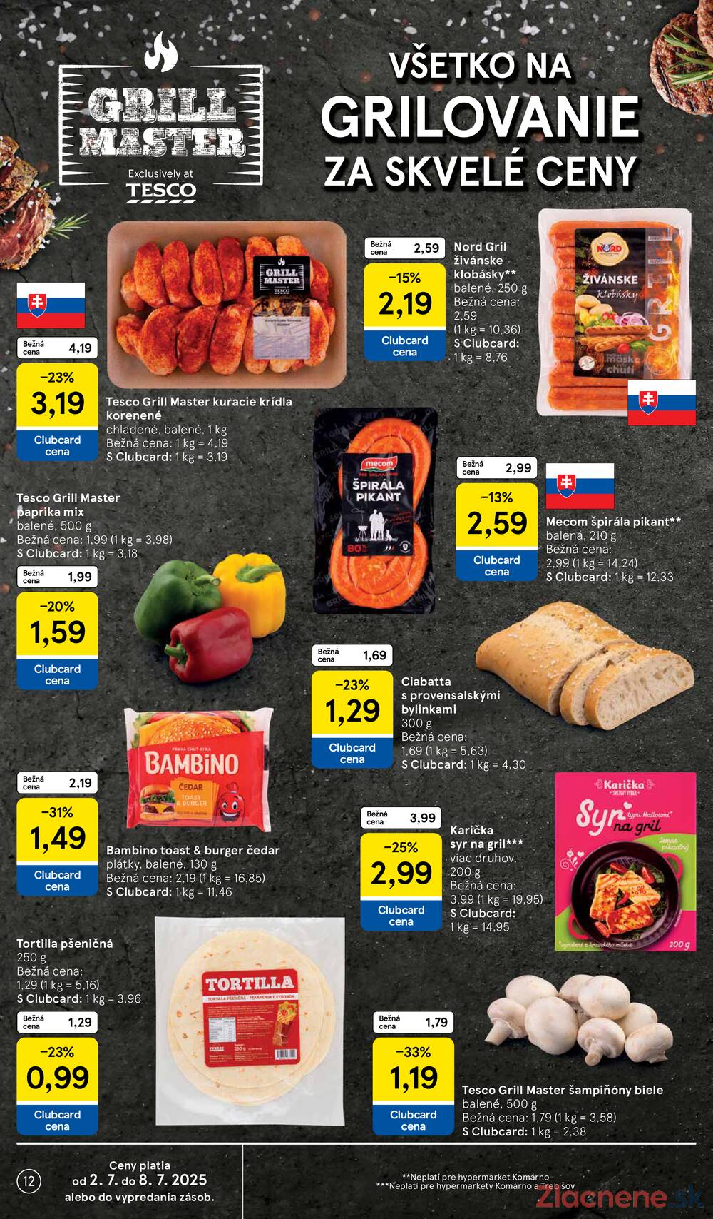 Leták Tesco - Tesco malé hypermarkety od 2.7. do 8.7.2025 - strana 12