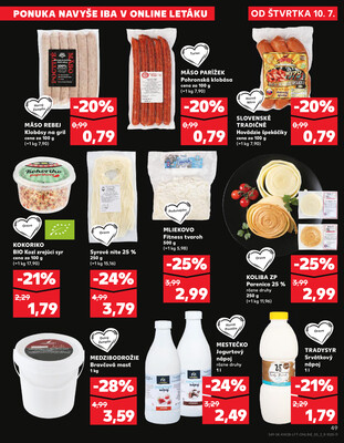 Kaufland 10.7. - 16.7. - Kaufland Trebišov