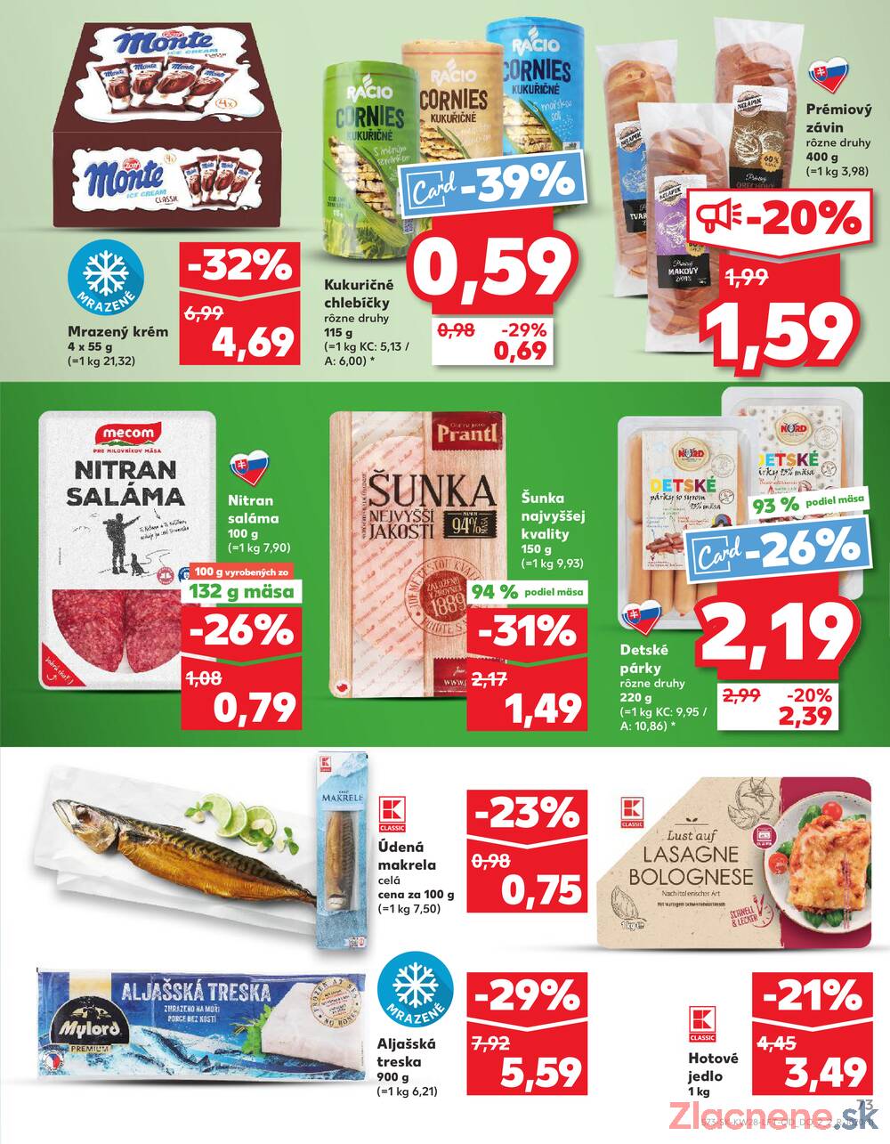 Leták Kaufland - Kaufland 10.7. - 16.7. - Kaufland Michalovce (Humenská cesta) - strana 73