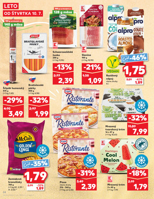 Kaufland 10.7. - 16.7. - Kaufland Michalovce (Humenská cesta)