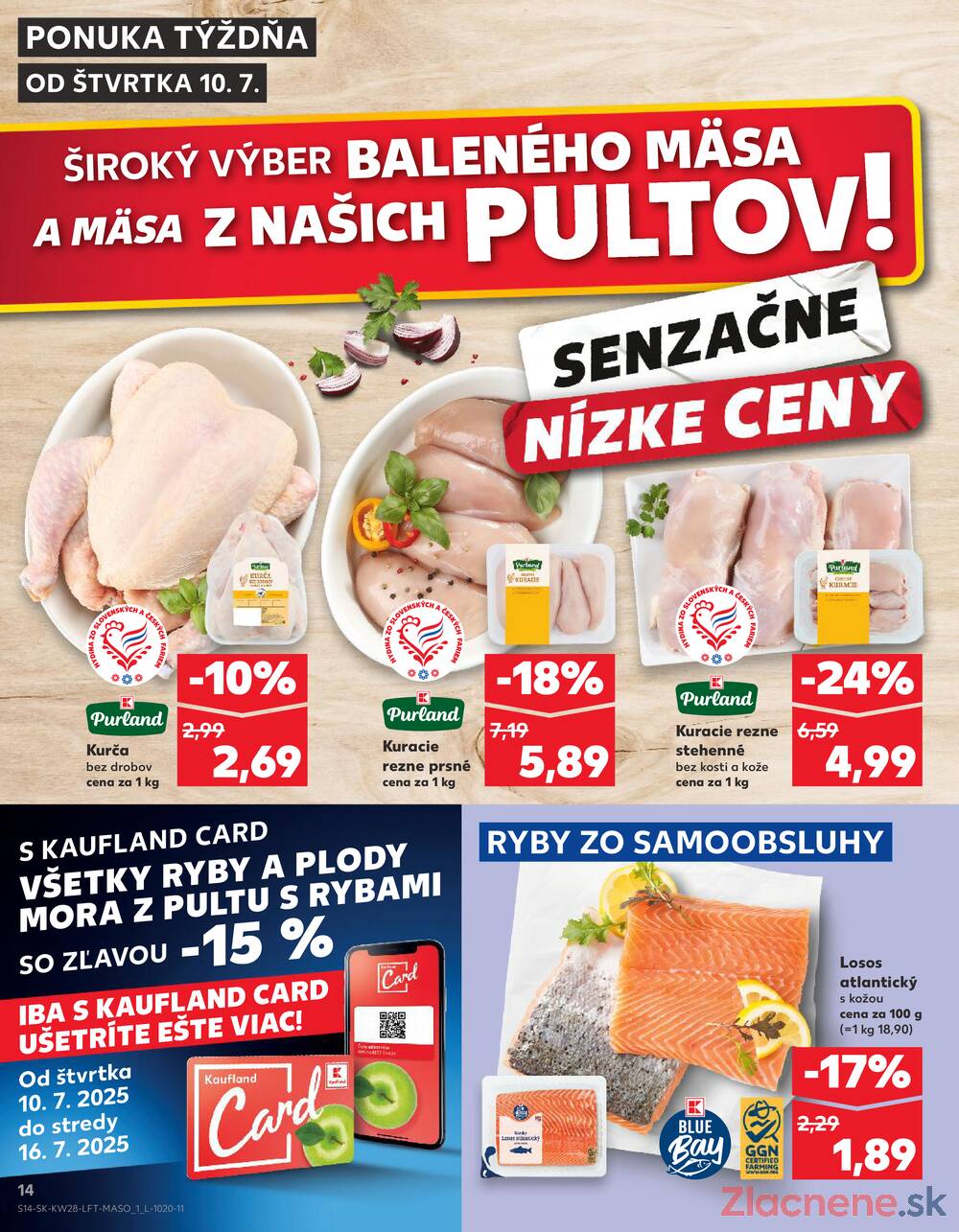 Leták Kaufland - Kaufland 10.7. - 16.7. - Kaufland Hlohovec - strana 14