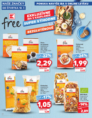Kaufland 10.7. - 16.7. - Kaufland Hlohovec