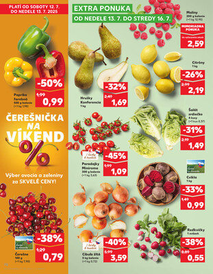 Kaufland 10.7. - 16.7. - Kaufland Hlohovec