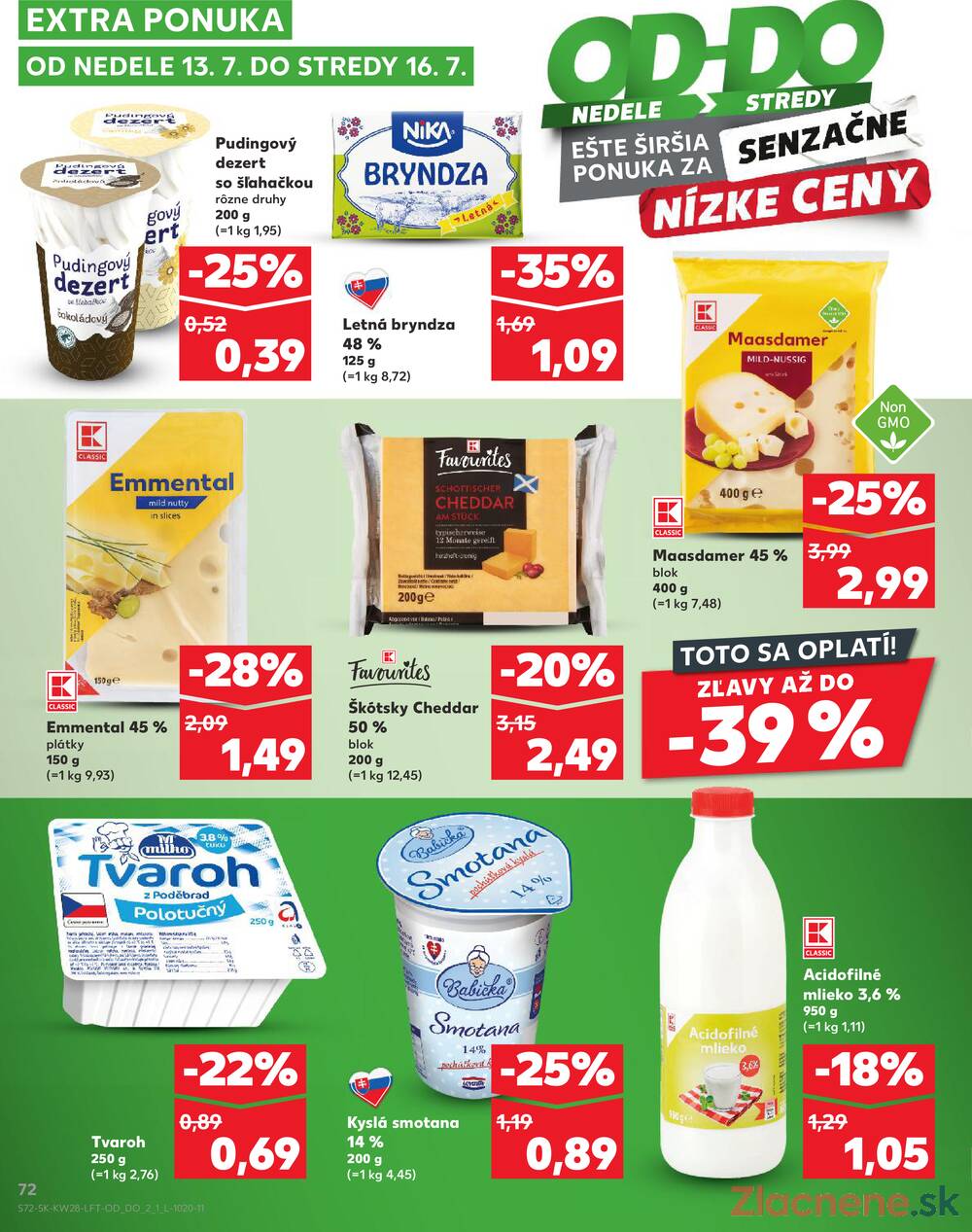 Leták Kaufland - Kaufland 10.7. - 16.7. - Kaufland Galanta - strana 72