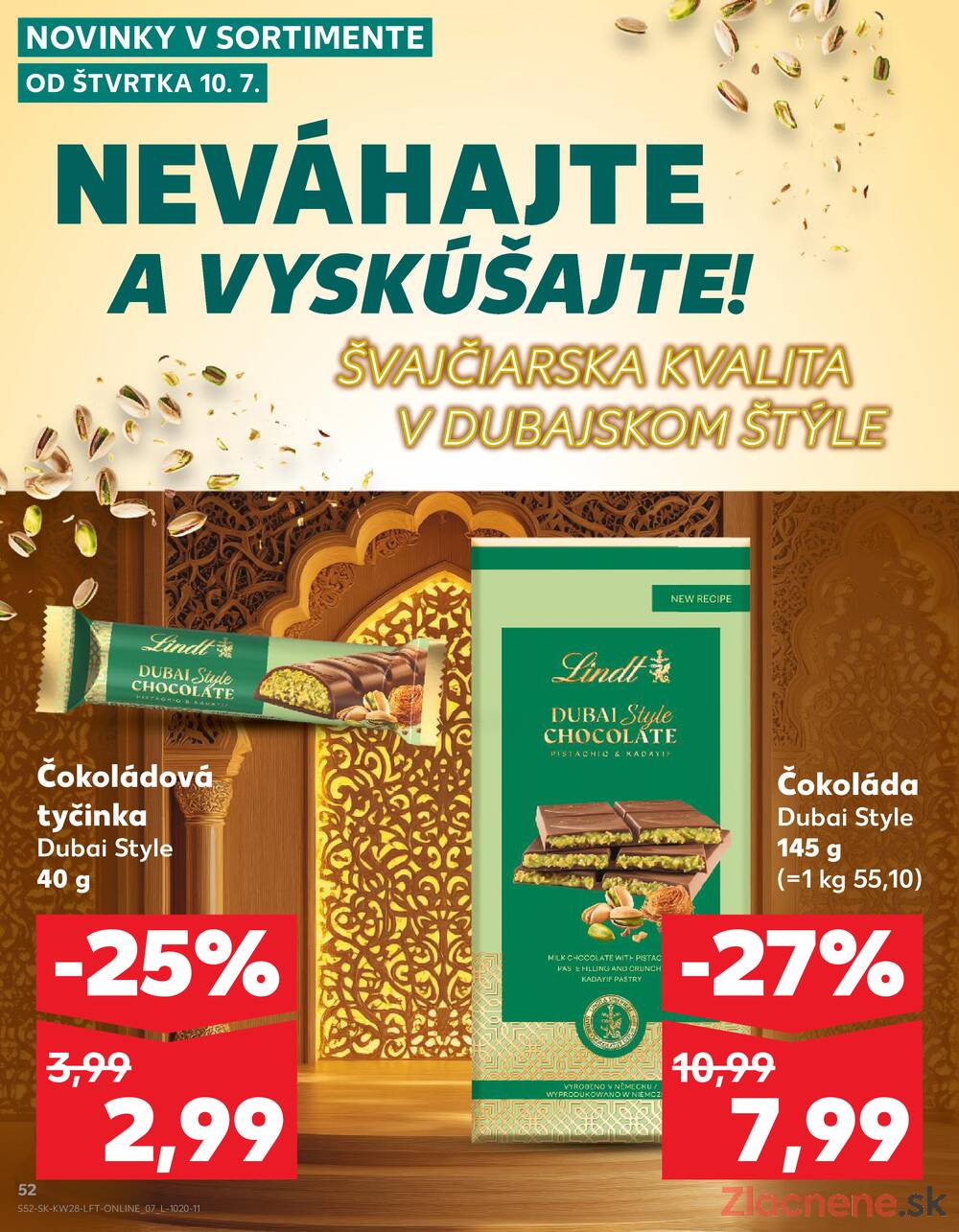 Leták Kaufland - Kaufland 10.7. - 16.7. - Kaufland Bánovce nad Bebravou - strana 52