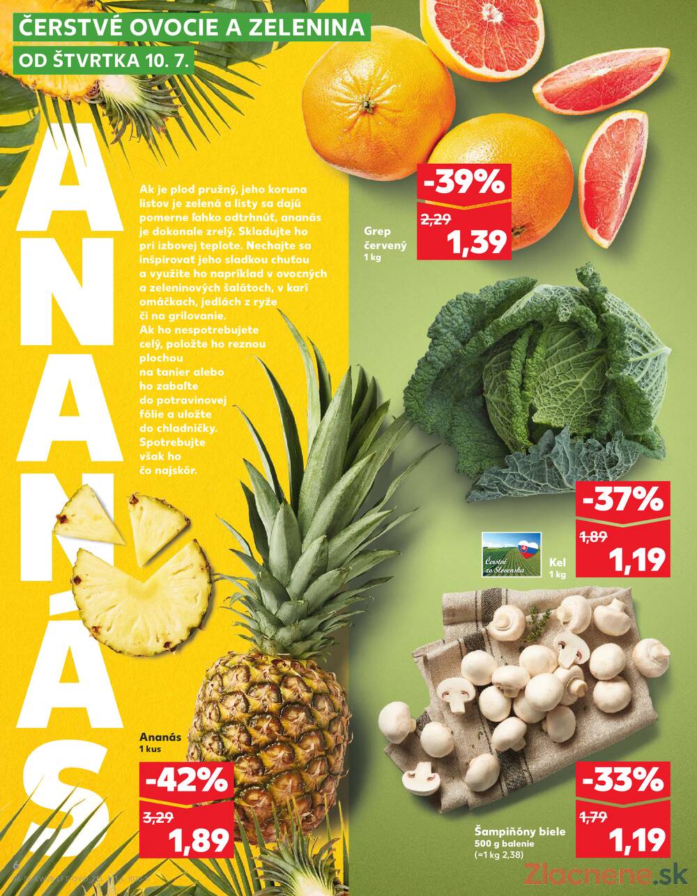 Leták Kaufland - Kaufland 10.7. - 16.7. - Bratislava-Patrónka - strana 6