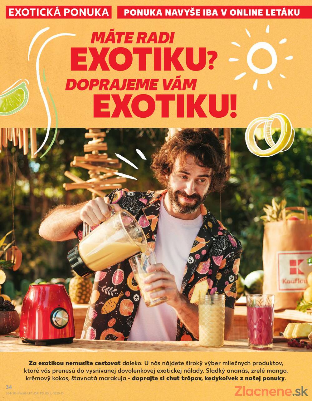 Leták Kaufland - Kaufland 10.7. - 16.7. - Bratislava-Patrónka - strana 34